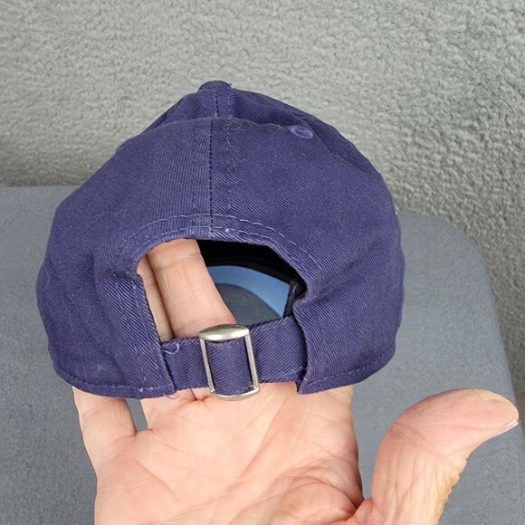 Tampa Bay Rays Baseball Cap Hat Girls Blue White Silver Heart Script Adjust MLB - Picture 8 of 8